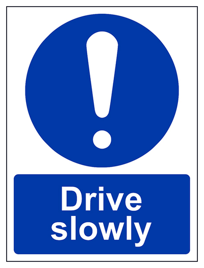 Drive Slowly Portrait