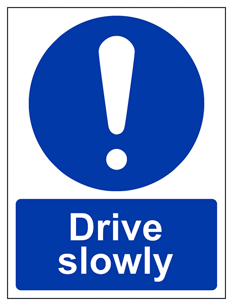 Drive Slowly Portrait
