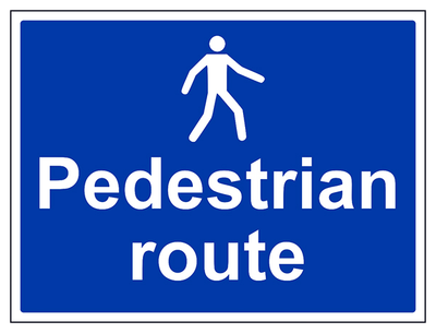 Pedestrian Route Large Landscape