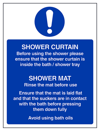 Shower Curtain Shower Mat