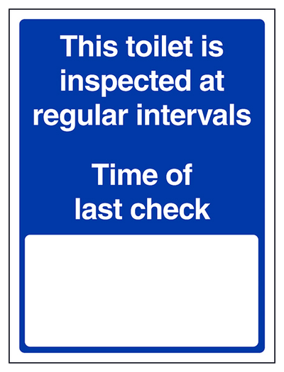This Toilet Is Inspected