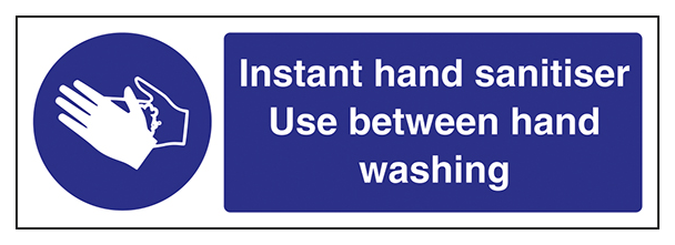 Instant Hand Sanitiser Use Landscape