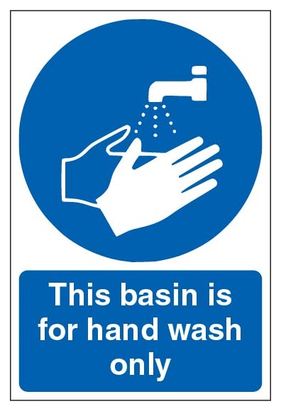 This Basin Is For Hand Wash Only Portrait