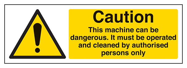 Caution This Machine Can Be Dangerous Landscape