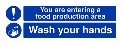 Food Production Area Wash Your Hands Landscape