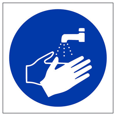 Wash Hands Symbol
