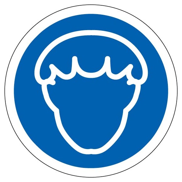 Wear Hair Net Symbol