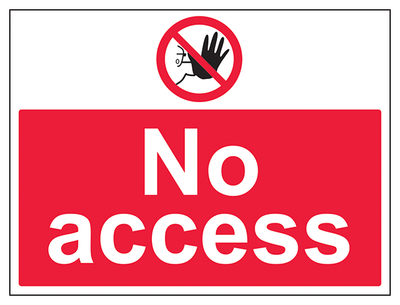 No Access Large Landscape