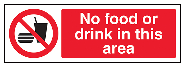 No Food Or Drink In This Area Landscape