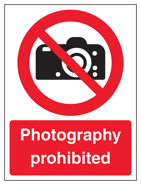 No Cameras Portrait
