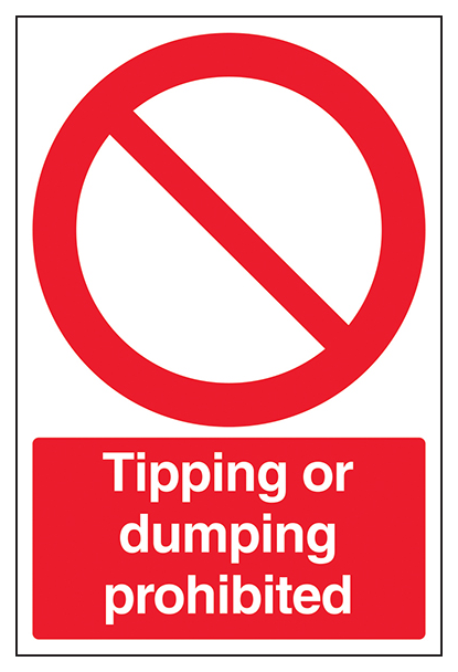 Tipping Or Dumping Prohibited