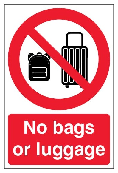 No Bags Or Luggage Portrait