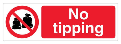 No Tipping Slim Landscape