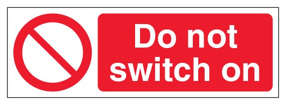 Do Not Switch On Slim Landscape
