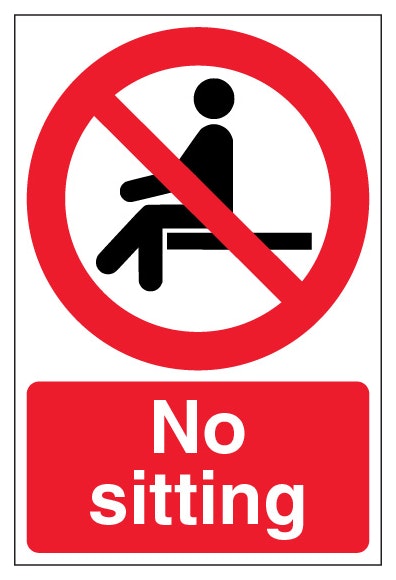 No Sitting Portrait