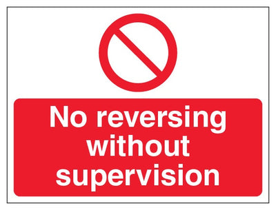 No Reversing Without Supervision