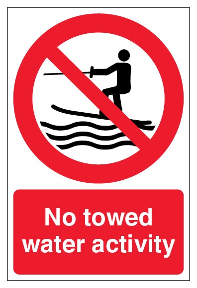 No Towed Water Activity Portrait