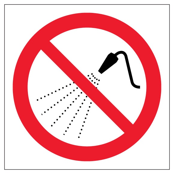 Do No Spray Symbol Only