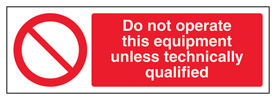 Do Not Operate This Equipment Unless Landscape