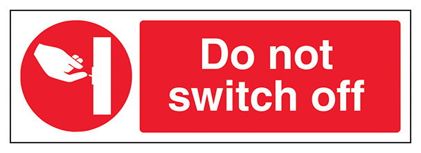 Do Not Switch Off Landscape