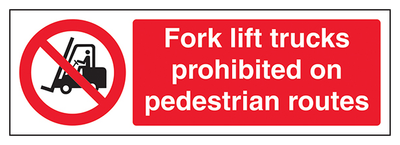 Fork Lift Trucks Prohibited On Landscape