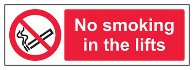 No Smoking In The Lifts Landscape