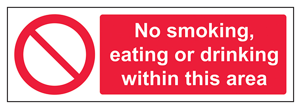 No Smoking Eating Or Drinking Landscape