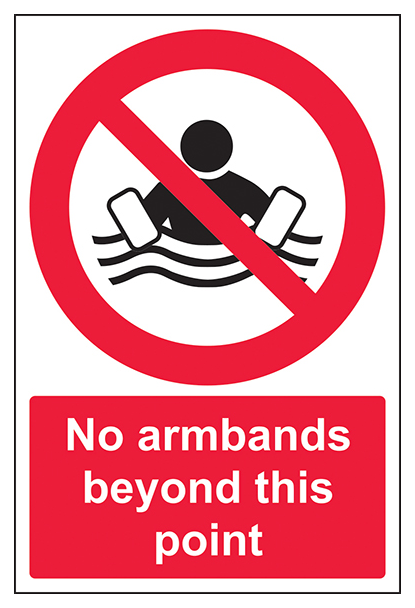 No Armbands Beyond This Point Portrait