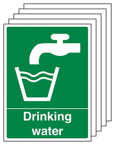 5 Pack Drinking Water