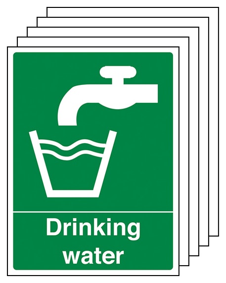 5 Pack Drinking Water