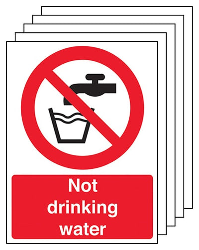 5 Pack Not Drinking Water