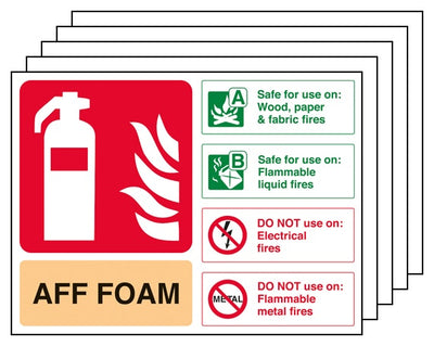 5Pk Aff Foam Fire Extinguisher Landscape