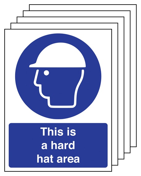 5Pk This Is A Hard Hat Area Portrait