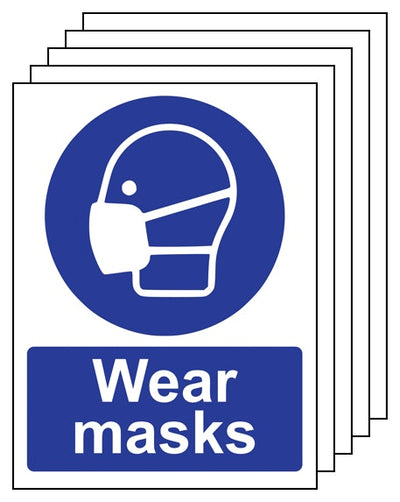 5Pk Wear Masks