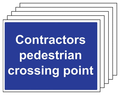 5Pk Contractors Pedestrian Crossing Point