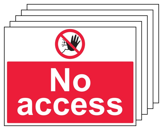 5Pk No Access Large Landscape