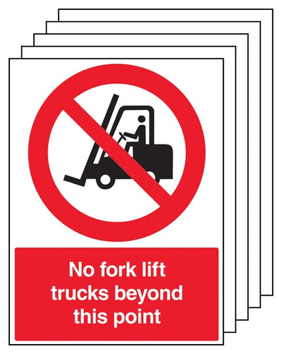 5Pk No Forklift Trucks Beyond Portrait
