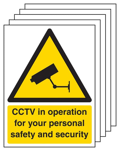 5Pk Cctv In Operation For Your Personal Safety Portrait