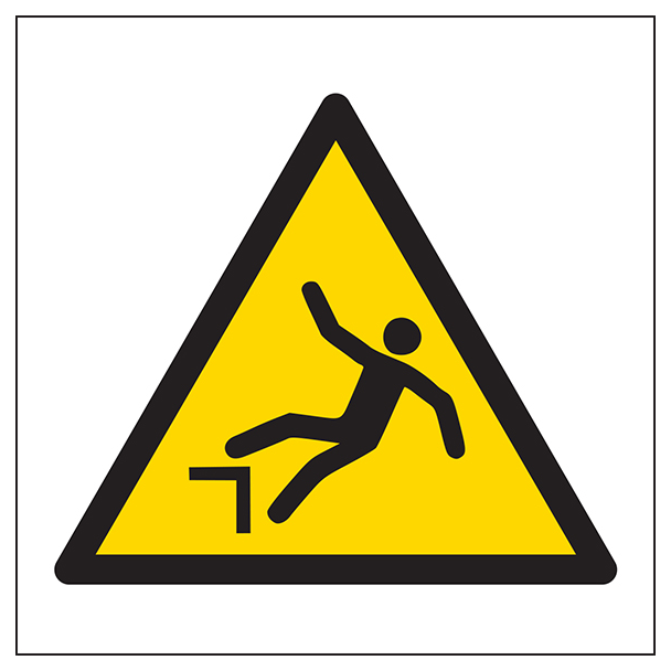 Warning Drop Symbol