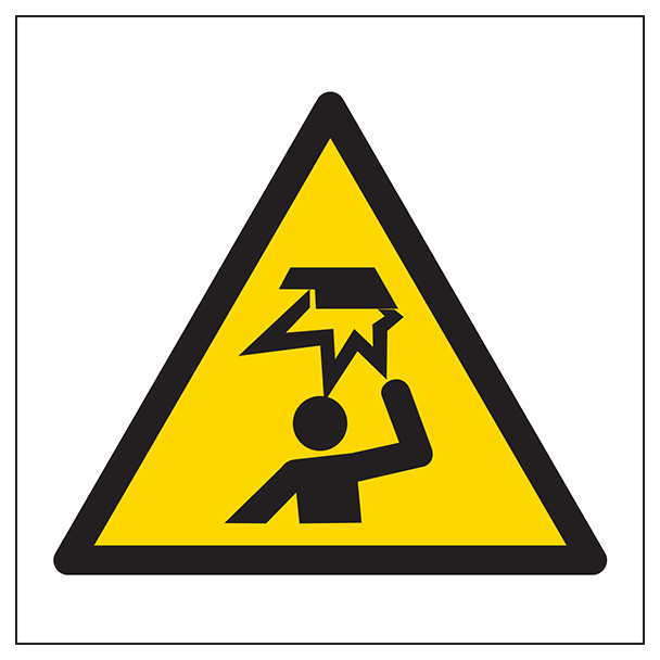 Warning Mind Your Head Symbol