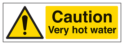 Caution Very Hot Water Landscape