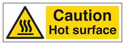 Caution Hot Surface Landscape
