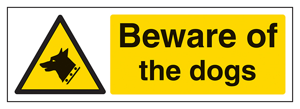 Beware Of The Dog Landscape