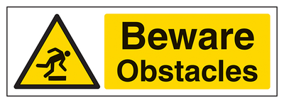 Beware Obstacles Landscape