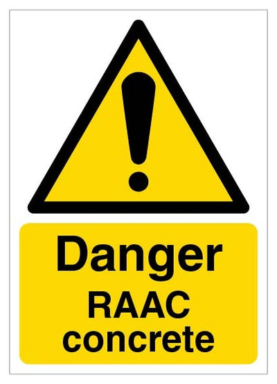Danger Raac Concrete Portrait