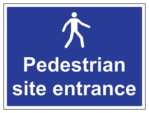 Pedestrian Site Entrance Large Landscape
