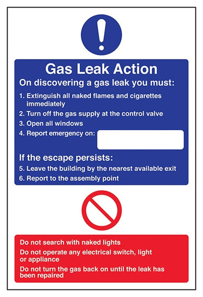 Gas Leak Action Portrait