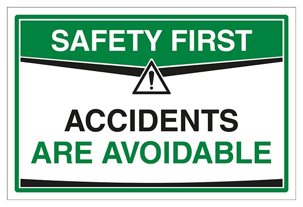 Accidents Are Avoidable