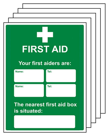 5 Pack Your First Aiders Are Your Nearest First Aid Box