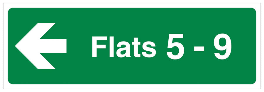 Flats 5 9 Arrow Left